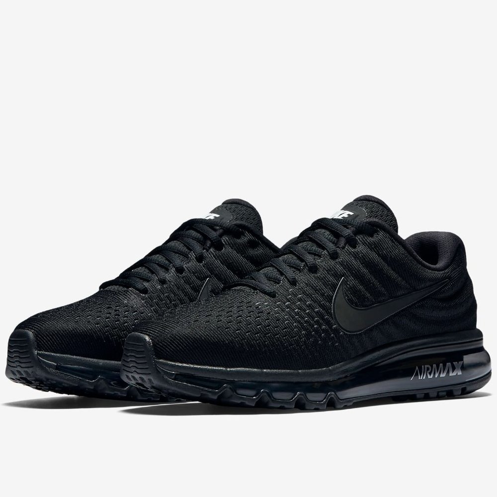 Nike Air Max 2017 Triple Black 849559 004 Mens Run